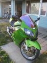 Kawasaki_ZX12R_A16_Stubby_Stainless_Exhaust_with_Traditional_Spout_-_Candy_Green_front_bike.jpg